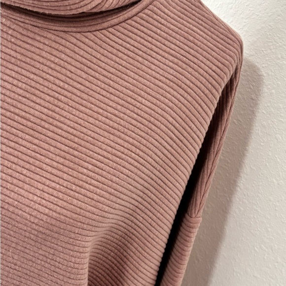 Womens A New Day Mauve Turtleneck Sweater Dress Size M - Picture 3 of 9